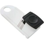 Mandoline de cuisine manuelle double lame avec protge main fackelmann basic