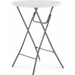 Mange - debout pliant 110 cm table de bistrot ronde pliante pliable (plateau :  80 cm, hauteur : 110 ...