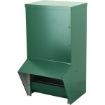 Gaun - mangeoire 34 kg verte pour poules et canards ? nourrisseur en tle prlaque antirouille
