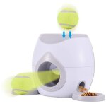 Mangeoire automatique pour animal de compagnie, balle de tennis, jouets d'entraînement pour chiens, machine ... Mangeoire automatique pour animal de compagnie, balle de tennis, jouets d'entraînement pour chiens, machine ...