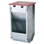 Mangeoire pour cages de lapins simple