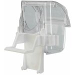 Mangeoire fpi 4503 mangeoire en plastique transparent pour canaris, petits oiseaux et oiseaux exotiques. ...