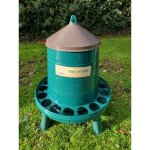 Gaun - mangeoire volailles � pieds en plastique recycl� eco 8kg
