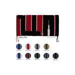 Bordeaux rn1 - ltg - tapis de selle western en tissu et feutre navajo avec renfort en cuir