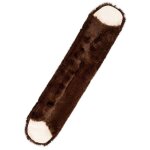 Marron - coque de sangle western en peau de mouton synth�tique