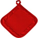 Manique de cuisine en silicone 'cuistot' 19cm rouge