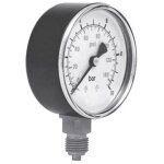 Manom�tre 10 � 16 bar syst�me de vissage en dessous. (�) 40 mm connexion g1 / 8 ich 301. 40. 16