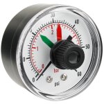 Manom�tre axial hayward ecx2712b1 ? pour pompe � sable et spa ? avec cadran pivotant