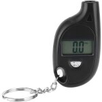Manomtre / contrleur de pression numrique porte - cls, mini testeur de jauge de pression de pneu ...