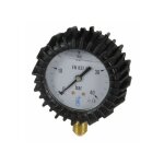 Manomtre inox, glycrine  63mm, 0 / 40bar, avec vent de scurit - diff