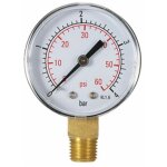 Manom�tre de pression d'eau manom�tre de piscine 60psi 1 / 4 npt montage inf�rieur, filetage en pouces ...