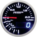 Manometre de pression de turbo a led rsp - d. 52mm Manometre de pression de turbo a led rsp - d. 52mm
