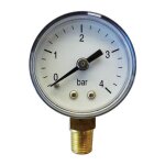 Manomètre de rechange pour détendeurs gpl Ø 1 / 8 arrière - echelle 0÷4 bar Manomètre de rechange pour détendeurs gpl Ø 1 / 8 arrière - echelle 0÷4 bar