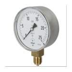 Manomètre à ressort avec capsule gaz 0 - 25 mbar Manomètre à ressort avec capsule gaz 0 - 25 mbar