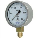 Manomtre  ressort avec capsule gaz 0 - 250 mbar