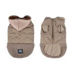 Manteau matelass� pour chien 'teddy' 30cm beige
