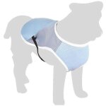 Flamingo - manteau rafrachissant frozen gris longueur 30 cm  38 - 48 cm pour chien