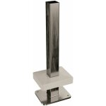 Mon march dco - platine pour poteau de clture pvc slim 100 cm