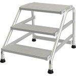 Marchepied tabouret industriel alu modul 3 marches - tubesca