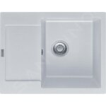 Franke - maris - �vier en fragranit mrg 611 - 62, 62x50 cm, blanc artic 114. 0284. 758