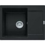 Franke - maris - �vier en fragranite mrg 611 - 62, 62x50 cm, noir mat 114. 0637. 573