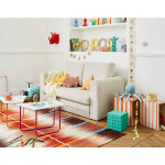 Lisa design - marilia - canap� 2 places - convertible d�plimousse - en velours c�tel�