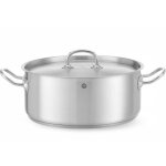 Marmite basse kitchen line avec couvercle 7, 3 l  280 x 120 h - hendi 836033