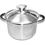 Marmite avec couvercle en inox 18 / 8 28 x 16 cm - 9, 8 litres mod�le 201