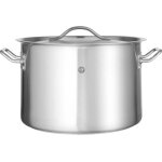 Marmite moyenne avec couvercle budget line 14 l 300 x 200 cm - hendi 832837