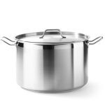 Marmite moyenne profi line avec couvercle 15 l  320 x 190 h - hendi 831601