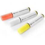 Hendi - marqueurs � craie de couleur pour tableau, pointe large, 3 pcs 664339