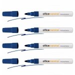 Karat - marqueurs tableau blanc effa�able office marshal bleu lot 10 marqueurs