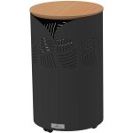 Coffre  granuls rond essentiel avec couvercle bambou - le marquier