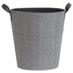 Panier � b�ches et � granul�s dama rond gris le marquier