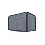 Pare - feu - fjord - l. 120(80 - 40)xp. 0, 4xh. 70 cm - bleu cleste - origine france - le marquier