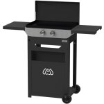 Plancha original gaz 260 duo edition (chariot et couvercle inclus) - le marquier