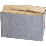 Le marquier - sac a buches bambi gris