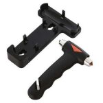 Marteau brise - vitres d'urgence - noir