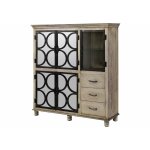 Buffet 150x45 manguier laqué gris hermitage 615 Buffet 150x45 manguier laqué gris hermitage 615