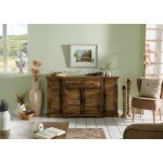 Buffet en bois de manguier huil marron rodez 121