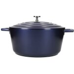 Masterclass grande cocotte avec couvercle de fonte d'aluminium, va au four et à l'induction, 28 cm / ... Masterclass grande cocotte avec couvercle de fonte d'aluminium, va au four et à l'induction, 28 cm / ...