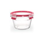 Masterseal fresh verre, bote alimentaire ronde 0, 9 l , conservation des aliments, empilable, compatible ...