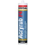 Mastic acrylique soudal acryrub f4 - acajou - 300ml - 120661