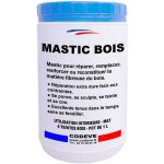 Mastic bois - 1 l - codeve bois - ch�ne fonc� - pour la r�paration de gros trous sur votre parquet, boiserie ...