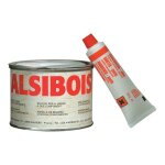 Mastic � bois bi - composants 0, 400 l ? finition rouge exotique ? s�chage rapide 5 � 20 min ? pour menuiserie ...