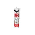Sader - mastic silicone multi usages blanc 280ml
