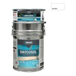 Matcosol piscine blanc 13, 5l - rsine epoxy bi - composant grande rsistance au chlore gmc