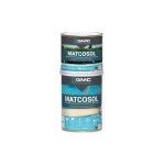 Matcosol piscine blanc 1l - rsine epoxy bi - composant grande rsistance au chlore - gmc