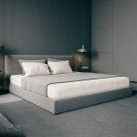 Matelas 100x190 hauteur 12 cm - waterfoam, pliable, pour lit de camp smart h12