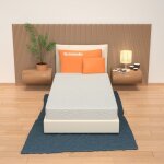 Miasuite - matelas 100x200 d�houssable hauteur 14 cm - en waterfoam, orthop�dique, ind�formable sim